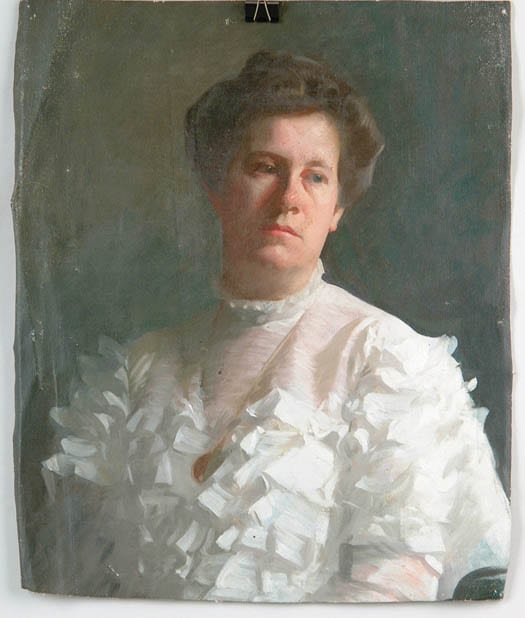Will Rowland Davis comparable auction result: will rowland davis american 1879 woman in white dress