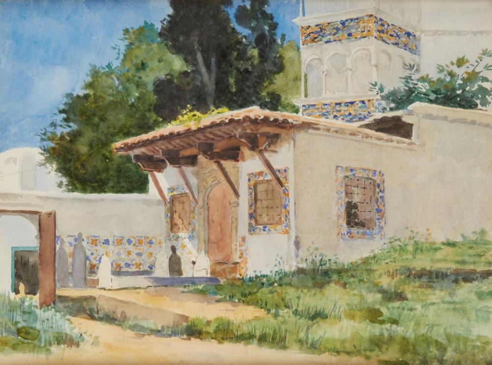 ludovic alleaume 1859 1941 attribu mosqu e aquarelle sur papier 24 x 32 cm · DELON-HOEBANX · 2020-06-23 Ludovic Alleaume comparable auction result: ludovic alleaume 1859 1941 attribu mosqu e aquarelle sur papier 24 x 32 cm