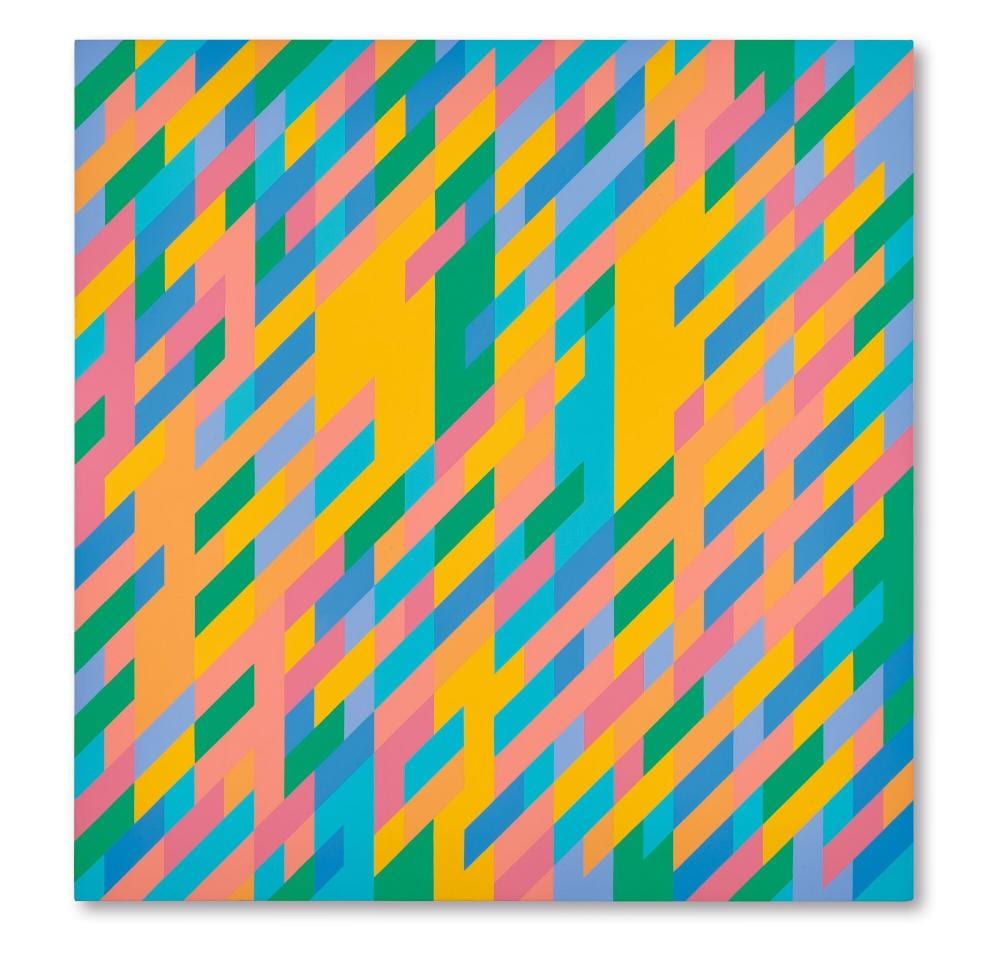 Bridget Riley | Into Place comparable sale