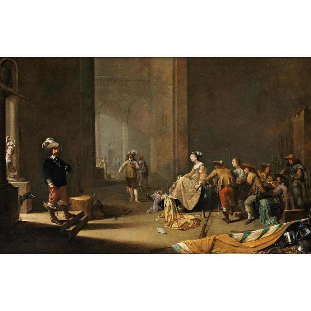 jacob duck dyck 1600 1667 utrecht · Hampel Fine Art Auctions · 2020-07-02 Jacob Duck comparable auction result: jacob duck dyck 1600 1667 utrecht