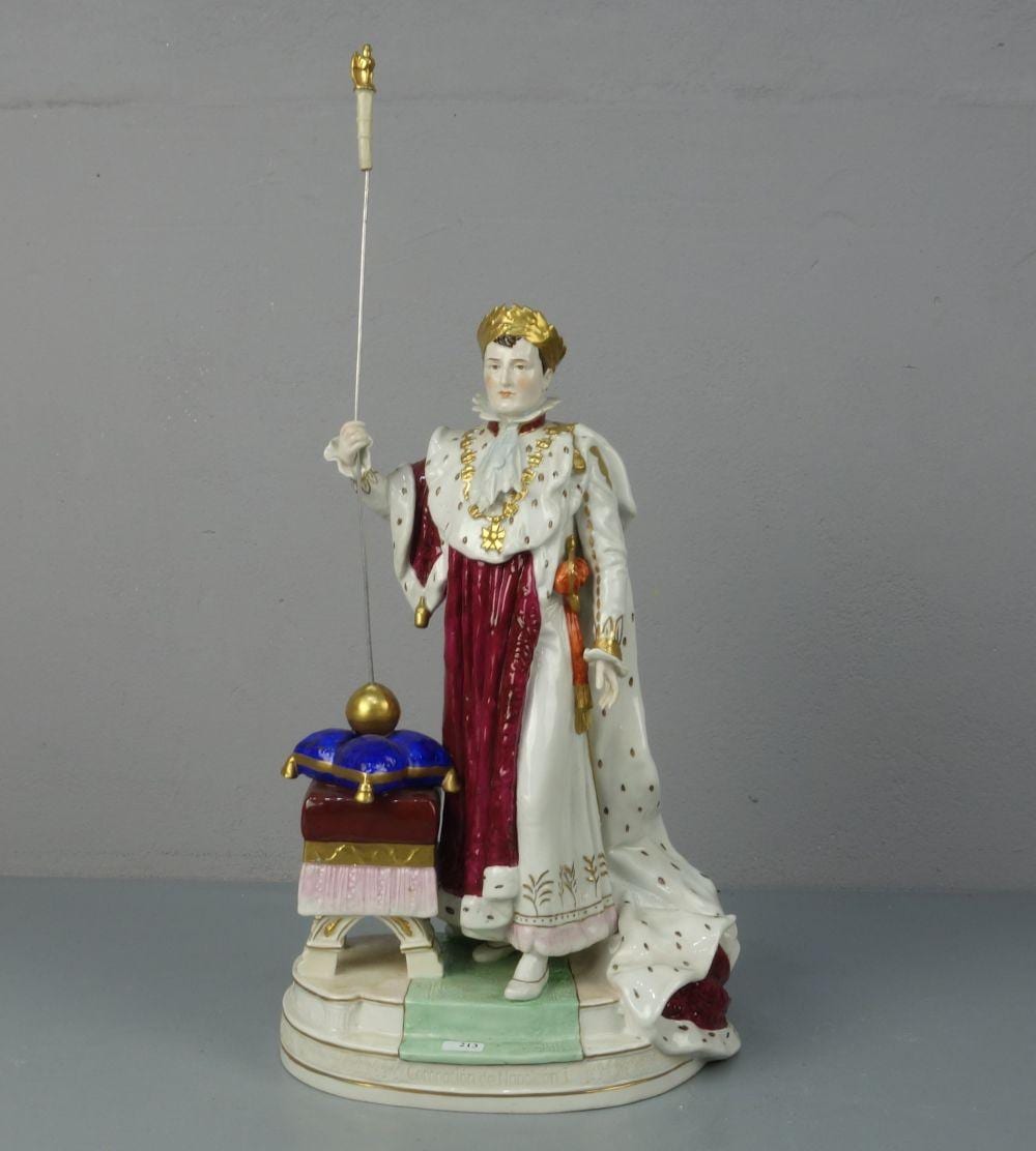 François (1770/1837) Gérard comparable auction result: porzellanfigur die kr nung napoleons