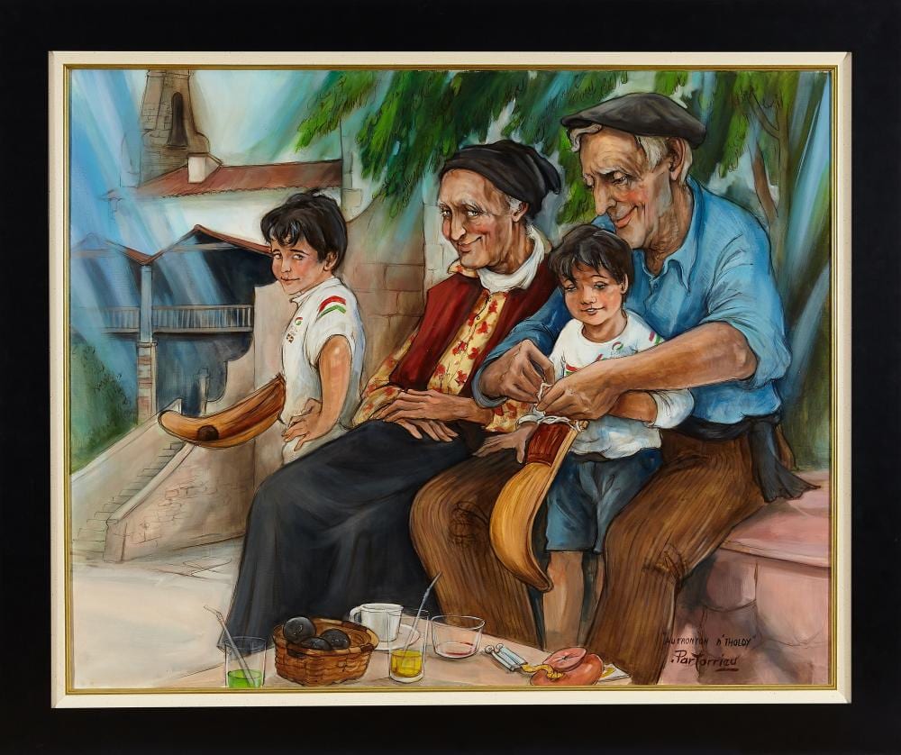 Mattin-Laurent PARTARRIEU (né en 1946) sold by Côte Basque Enchères, lot 544 — auction record photograph