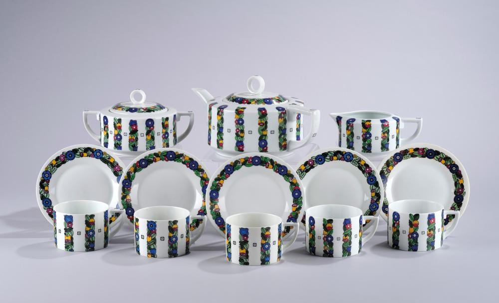 Emanuel Josef Margold comparable auction result: emanuel josef margold 1888 1962 a tea service for six persons 15 pieces designed before 1911 executed by pfeiffer und l wenstein
