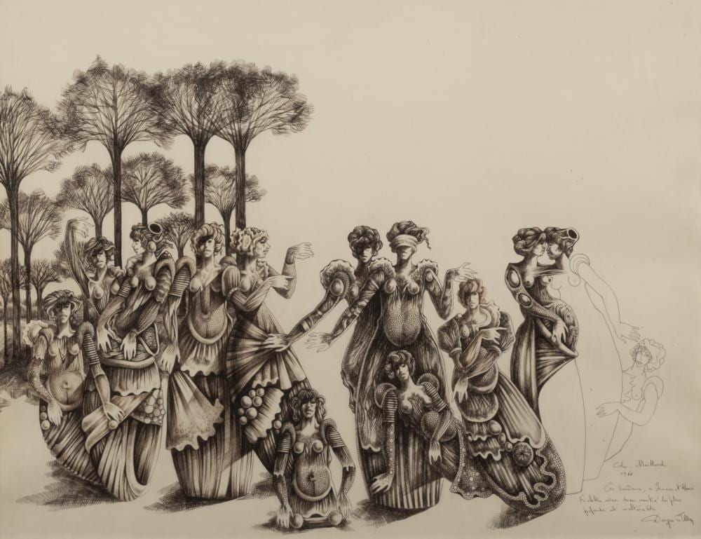 Denyse Willem comparable auction result: denyse willem n e en 1943 colin maillard 1966