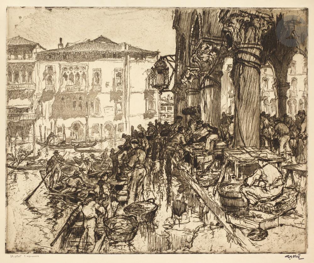 Georges Gobô comparable auction result: georges gob 1876 1958