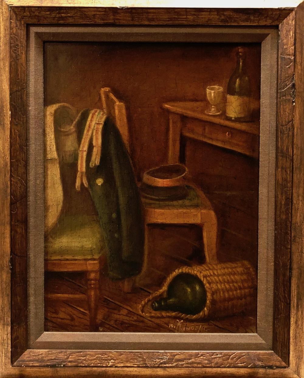 Benish Mininberg comparable auction result: benish mininberg israeli 1902 1996 still life painting