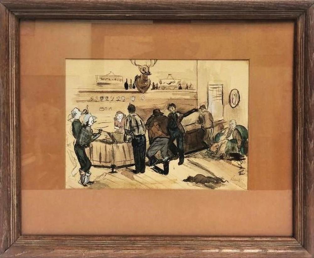 Edward Rosenfeld comparable auction result: edward rosenfeld 1906 1983