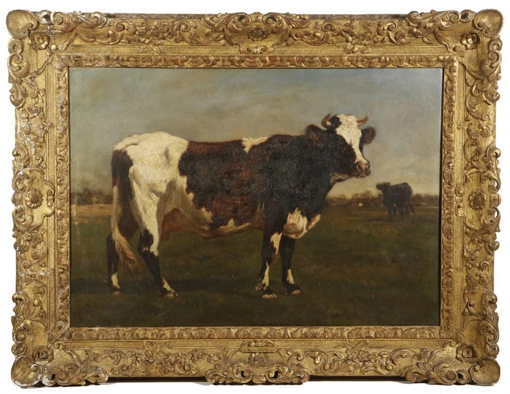 Emile van Marcke comparable auction result: emile van marcke france 1827 1890