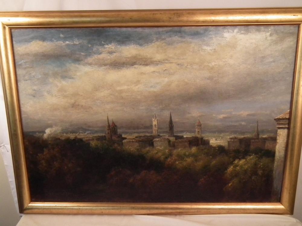 Darius Cobb comparable auction result: darius cobb painting of boston