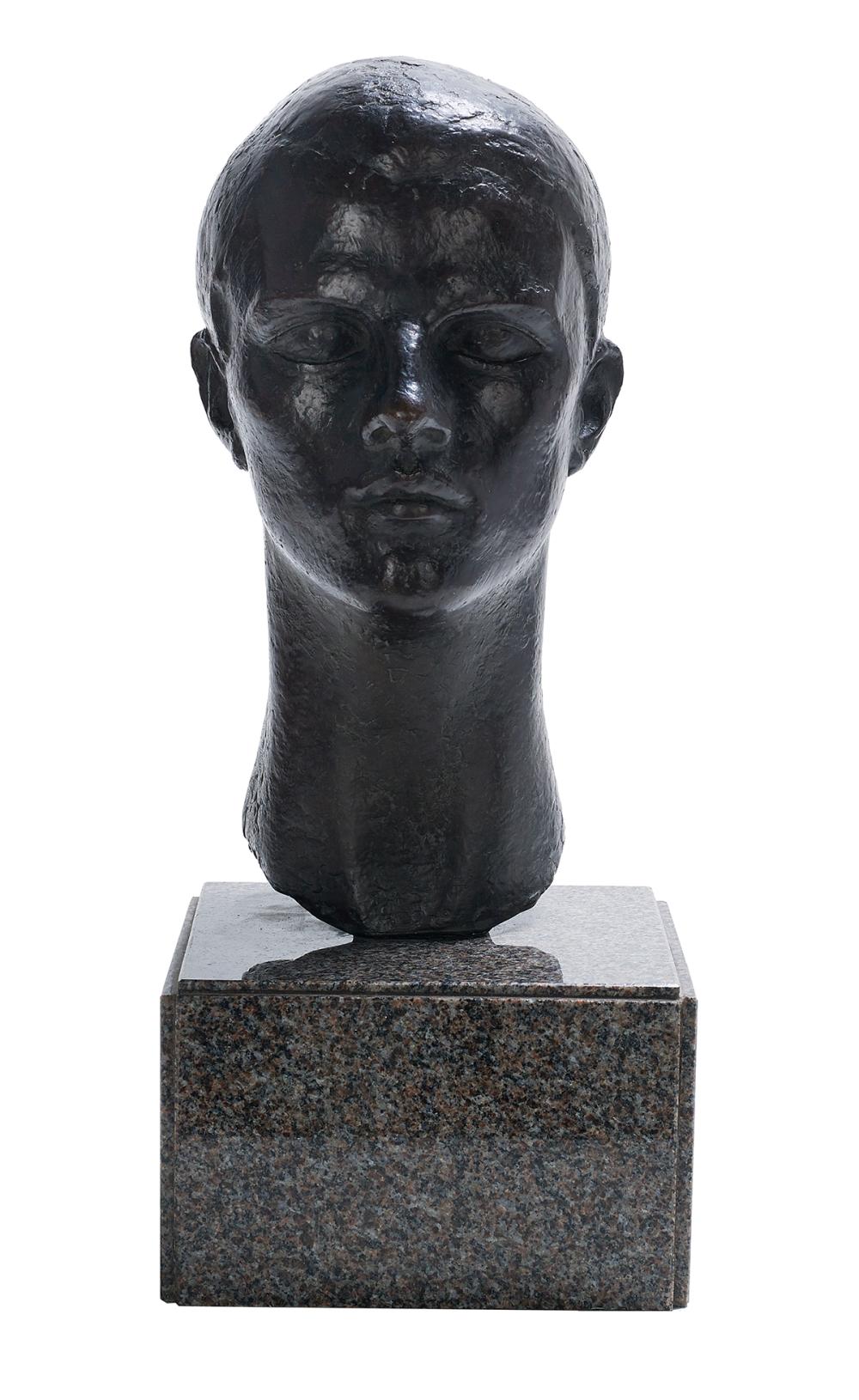dora gordine estonian british 1895 1991 head of a youth · New Orleans Auction Galleries · 2020-07-19 Dora Gordine comparable auction result: dora gordine estonian british 1895 1991 head of a youth