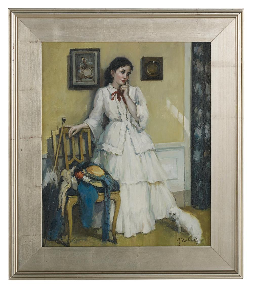 George Vuillard comparable auction result: george vuillard french b 1956 back from an outing