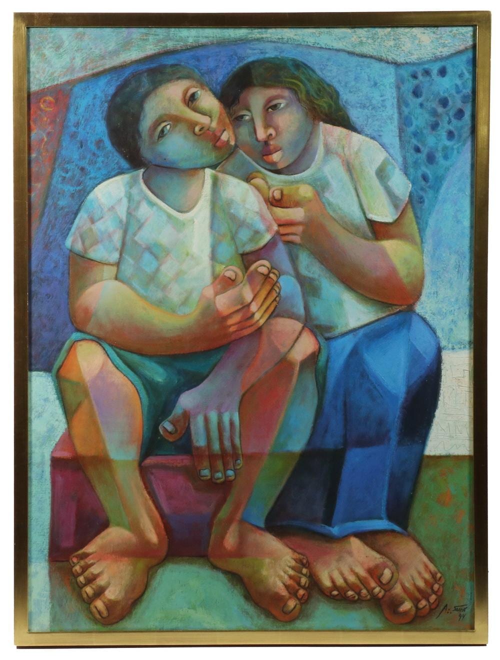 Adelio Sarro comparable auction result: adelio sarro brazil 1950
