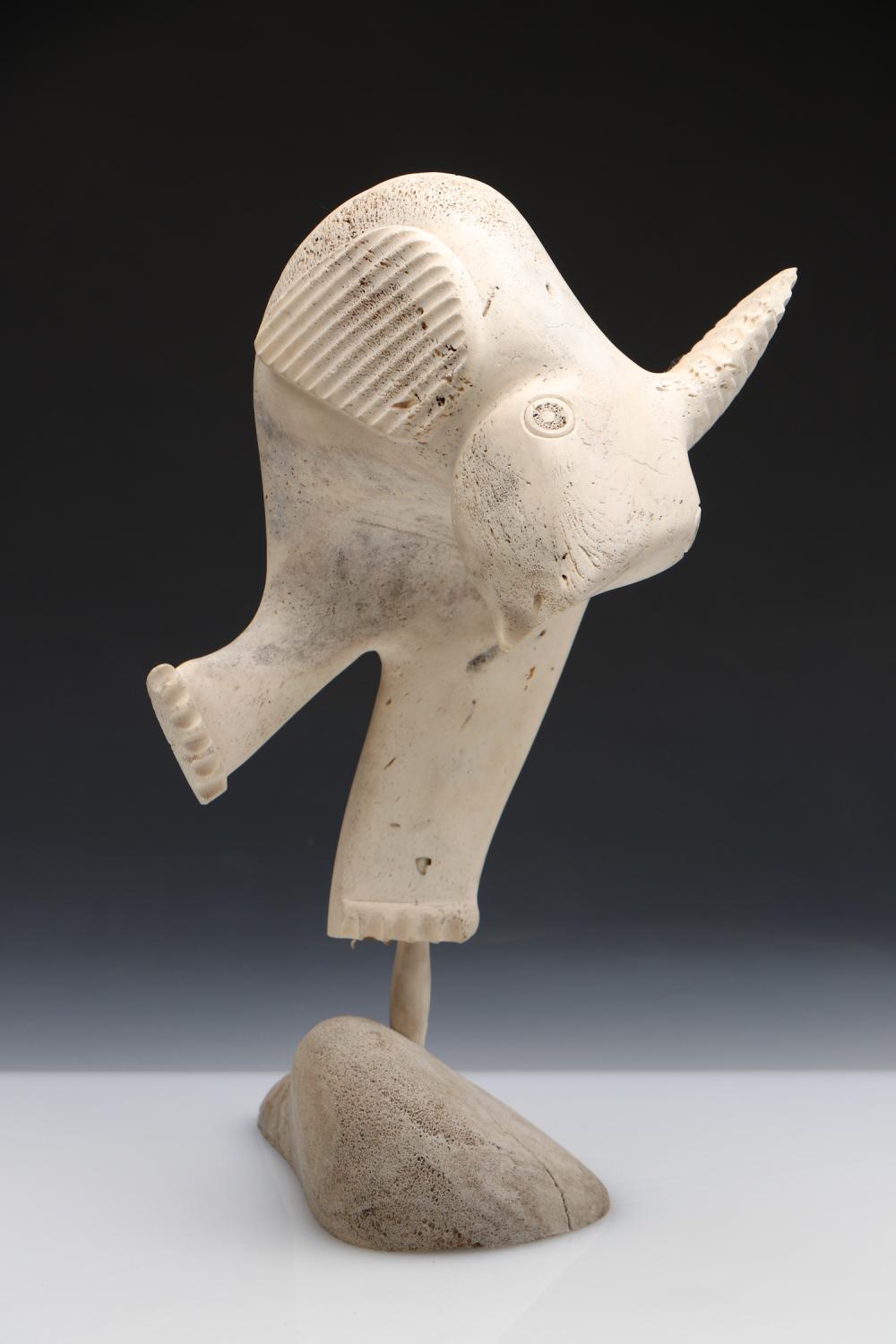 karoo ashevak inuit kitikmeot region 1940 1974 flying bird · Material Culture · 2020-07-22 Karoo Ashevak comparable auction result: karoo ashevak inuit kitikmeot region 1940 1974 flying bird