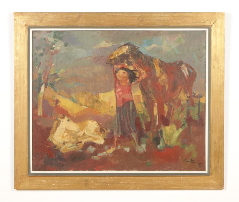 Juan Carlos Castagnino comparable auction result: juan carlos castagnino argentine 1908 1972