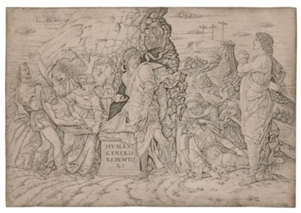 Andrea Mantegna comparable auction result: andrea mantegna circa 1431 1506 the entombment