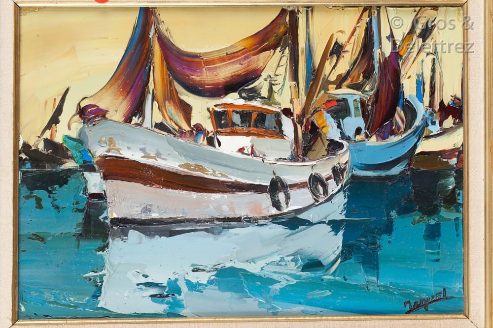 christian jequel n en 1935 bateaux de p che quai · Gros-Delettrez · 2020-07-09 Christian Jequel comparable auction result: christian jequel n en 1935 bateaux de p che quai