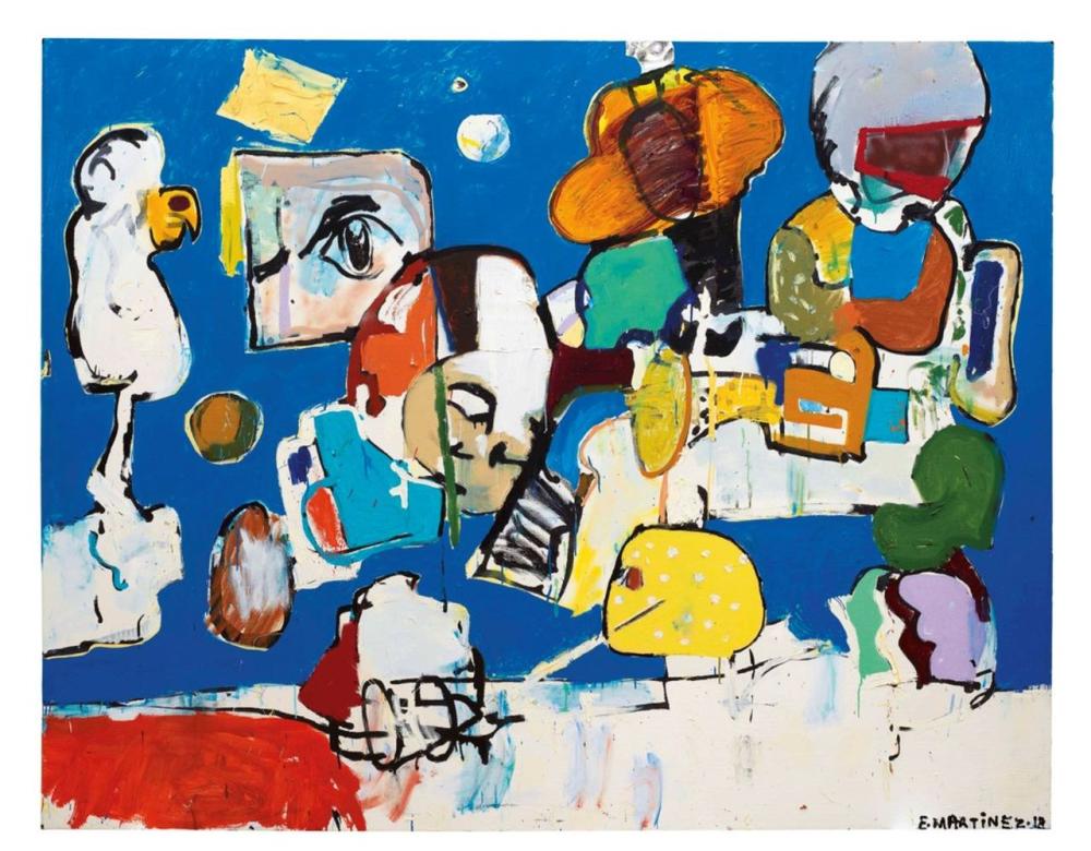 Eddie Martinez (B. 1977) - Florida #2 (Mailbox Margie) comparable sale
