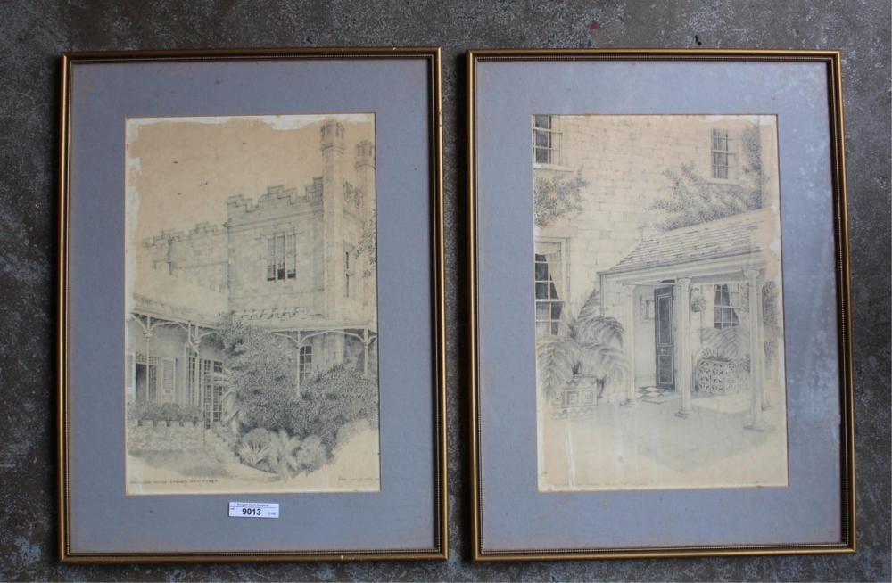 Peter Longhurst comparable auction result: peter longhurst 1922 two works