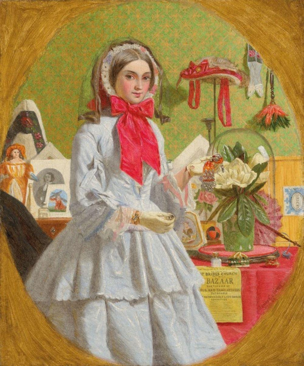 James Collinson comparable auction result: james collinson british 1825 1881 study for for sale