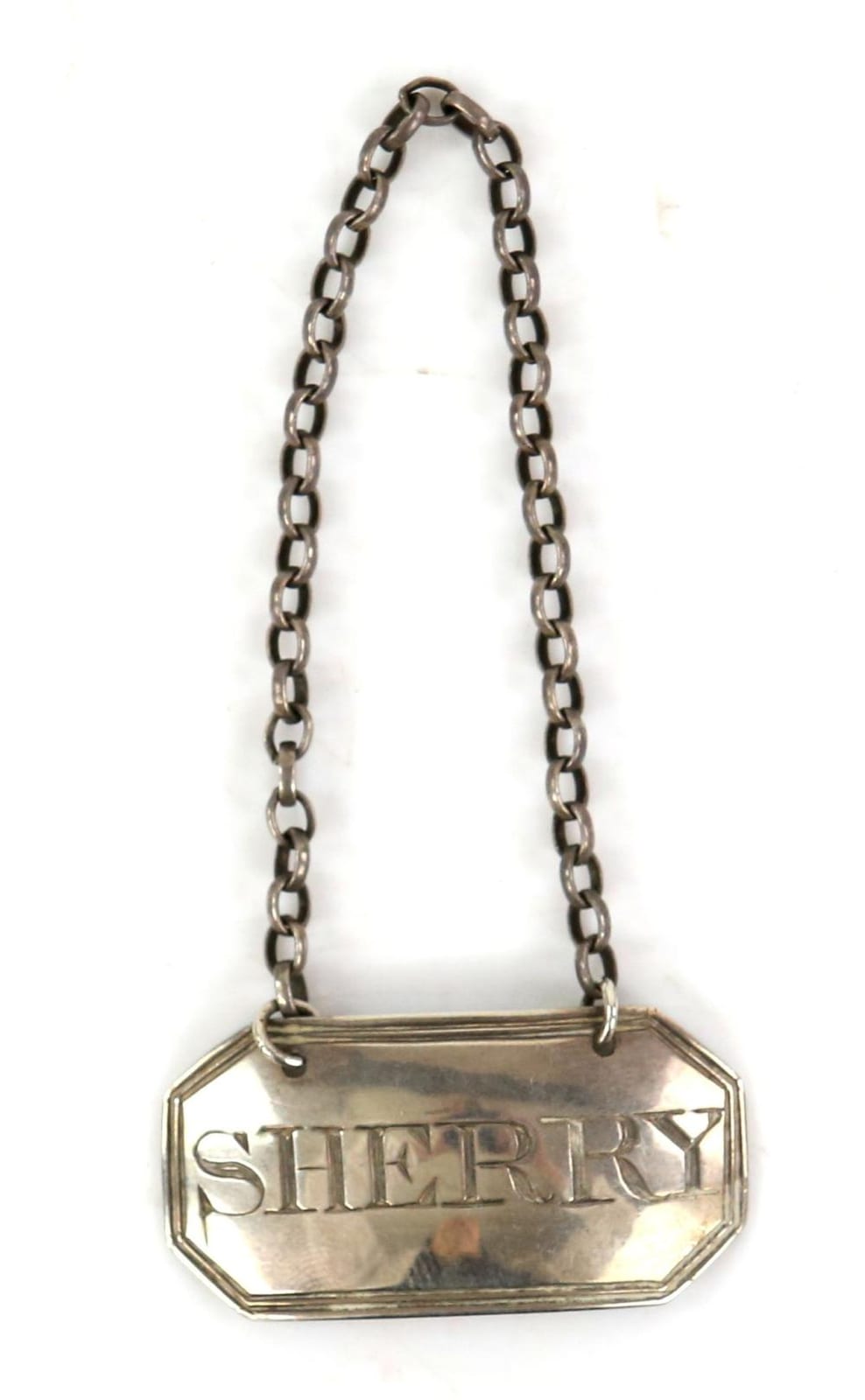 george iii silver decanter label for sherry by mar · Ewbank's · 2020-07-23 Martha Greta Kempton comparable auction result: george iii silver decanter label for sherry by mar