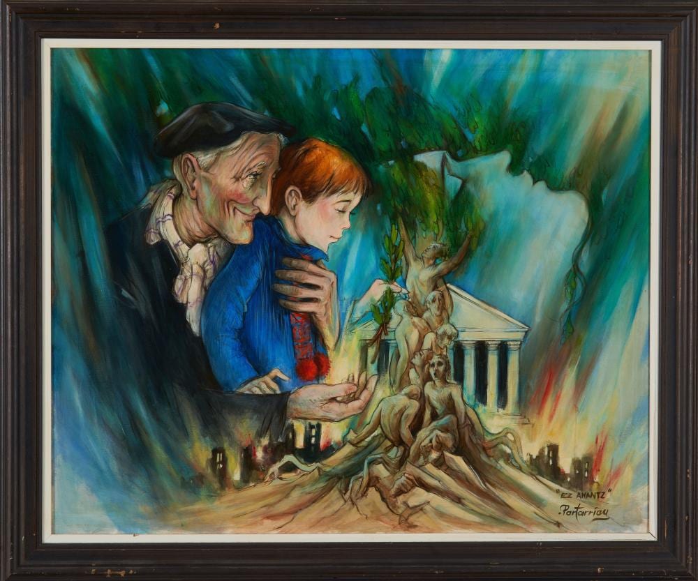 Mattin-Laurent PARTARRIEU (né en 1946) sold by Côte Basque Enchères, lot 231 — auction record photograph