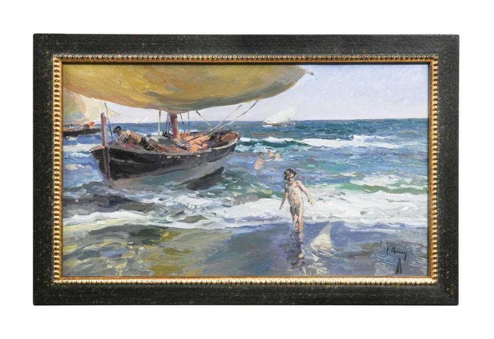 Jose Checa Galindo comparable auction result: jose checa galindo spanish b 1950