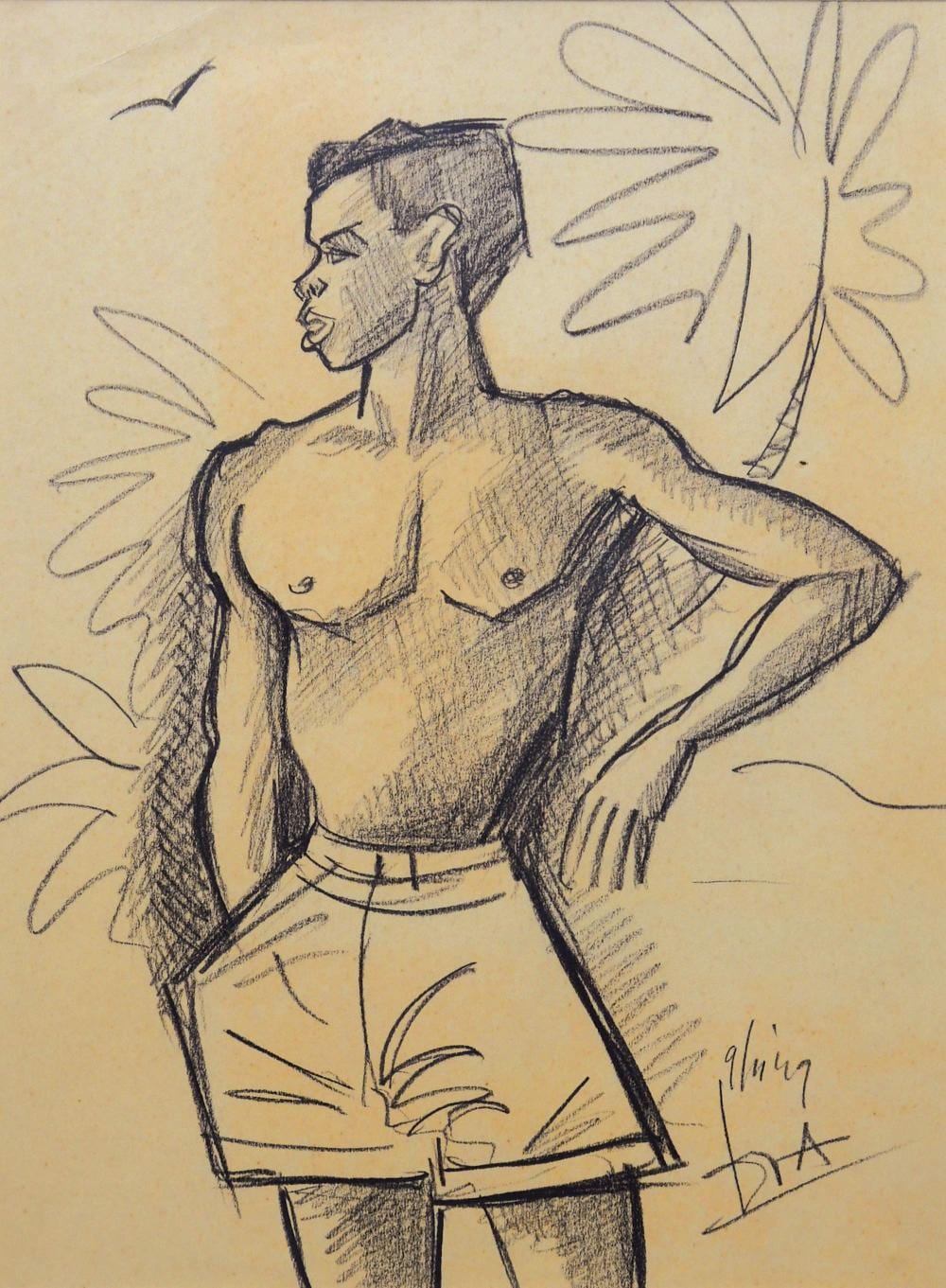 Study of Boy comparable sale