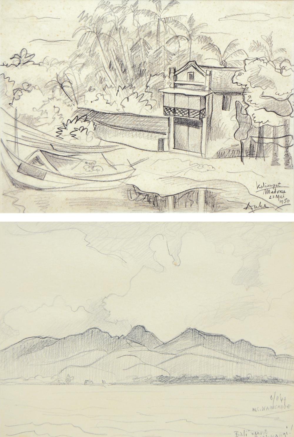a. Madura Beach; b. Landscape in Banyuwangi comparable sale
