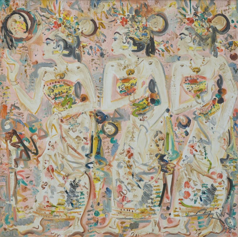 Three Dancers comparable sale