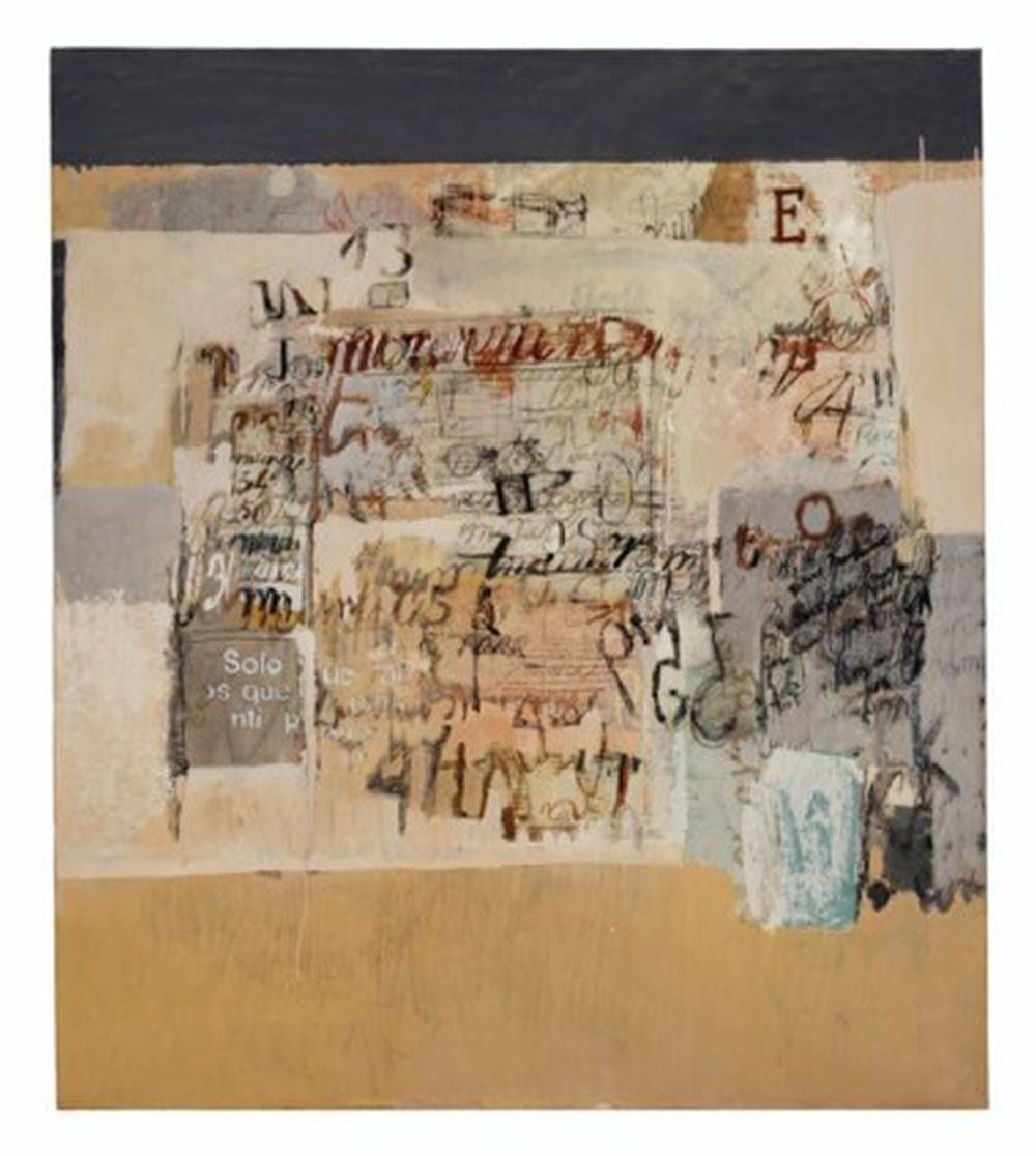 Sarah Grilo comparable auction result: sarah grilo 1920 2007 gris arriba