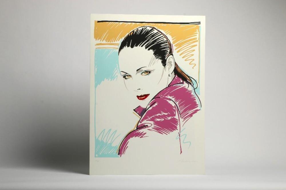 Dennis Mukai comparable auction result: dennis mukai signed serigraph ronni ap