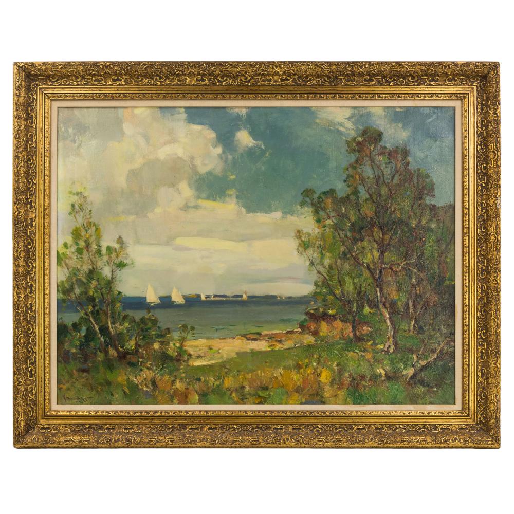 Walter G. Smith 1870-1938 Impressionist Painting sold by Hill Auction Gallery, lot 39 — auction record photograph