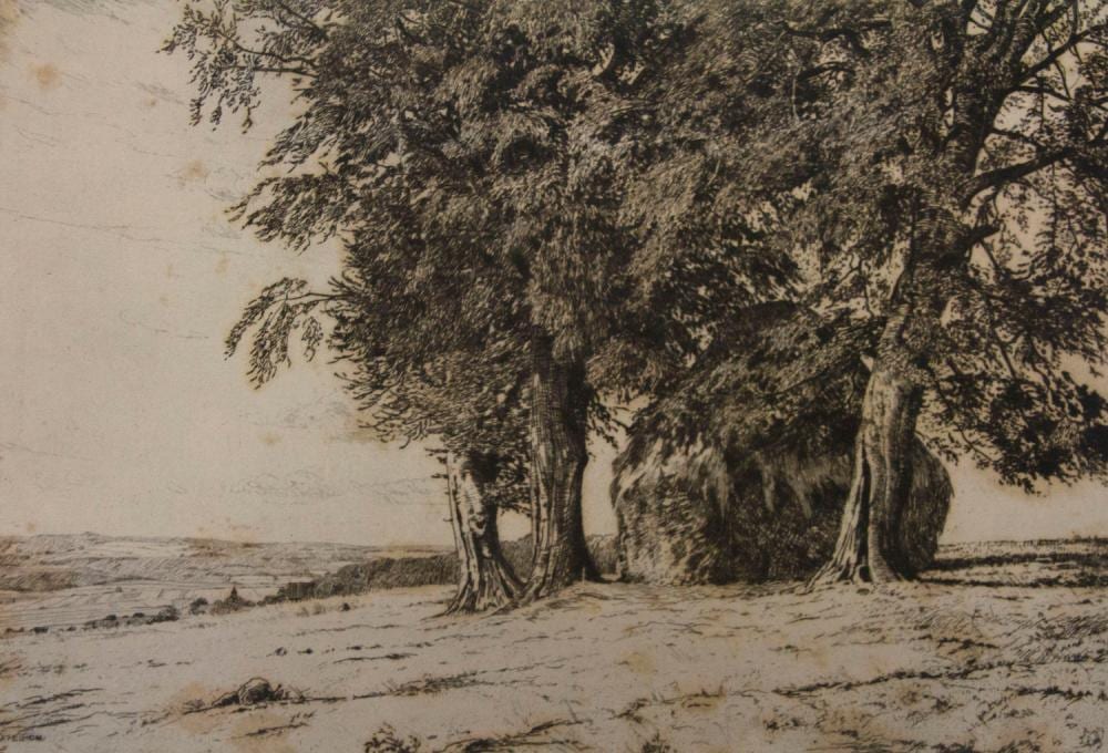 hermann katelhon german 1884 1940 the three beeches etching · Pasarel · 2020-08-12 Hermann Katelhon comparable auction result: hermann katelhon german 1884 1940 the three beeches etching