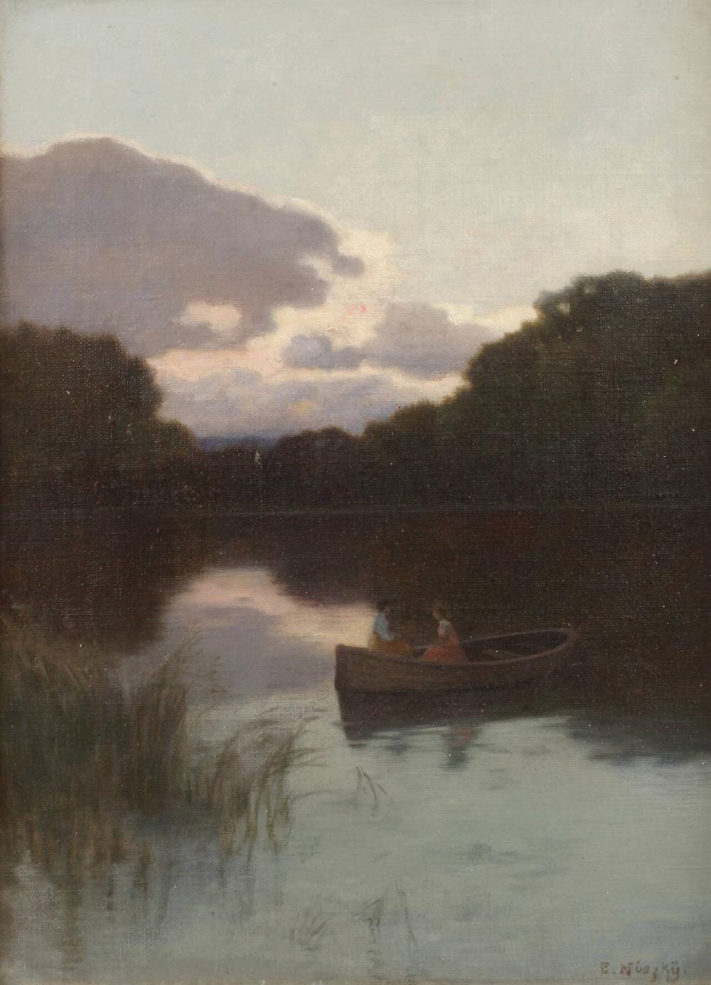 Eduard Niczky comparable auction result: eduard niczky abend am see