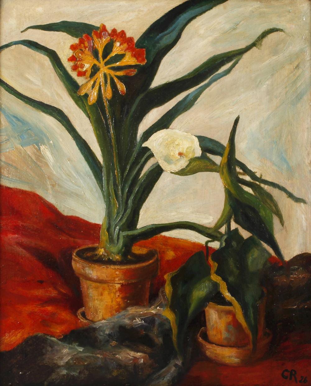 Clara Rühle comparable auction result: clara r hle blumenstillleben