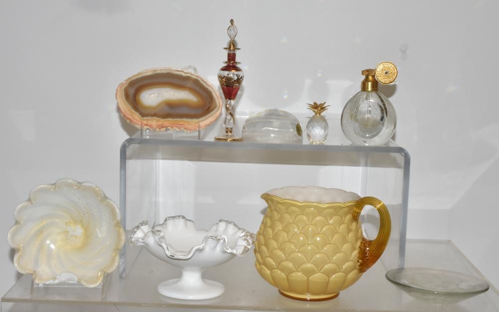 Perfume Bottles and Art Glass sold by Keystone Auctions LLC, lot 394 — auction record photograph