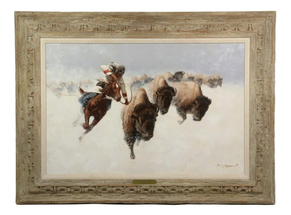 Harvey William Johnson comparable auction result: harvey william johnson nm 1921 2005