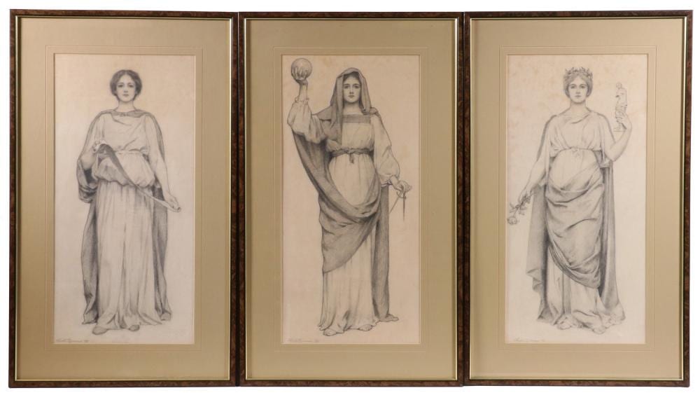 Chester Loomis comparable auction result: chester loomis nj ny france 1852 1924
