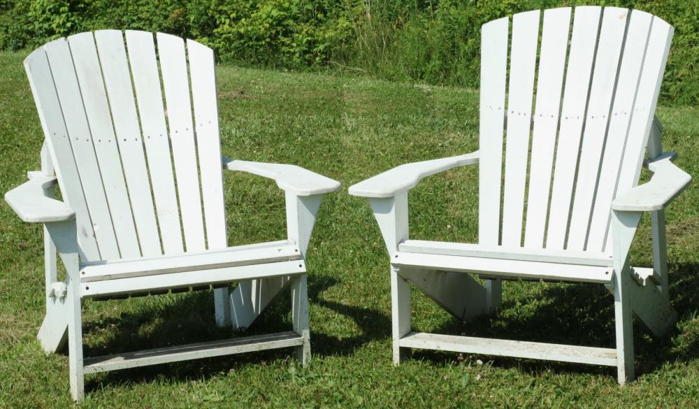 PR ADIRONDACK CHAIRS sold by Thomaston Place Auction Galleries, lot 2376 — auction record photograph