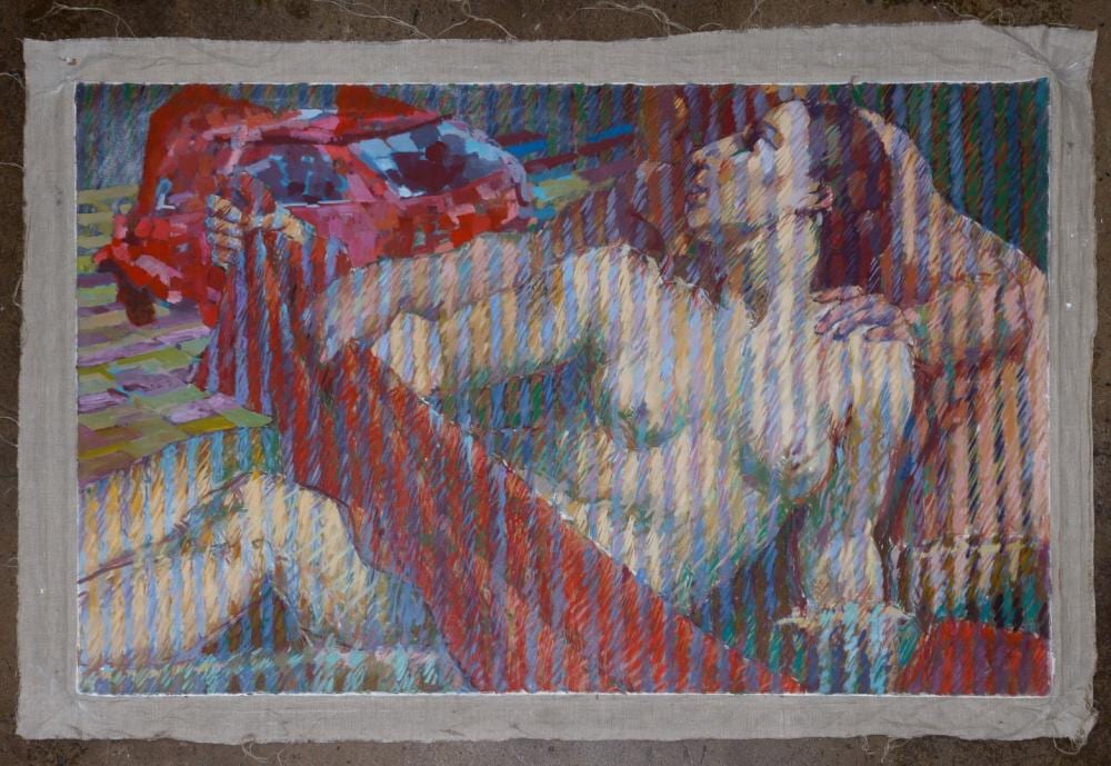 Adrian Moldovan comparable auction result: adrian moldovan romanian b 1955 diana s bath oil on canvas