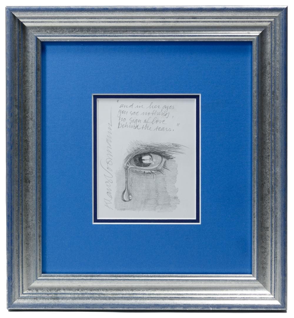 Klaus Voormann comparable auction result: klaus voormann german b 1938 pencil on paper