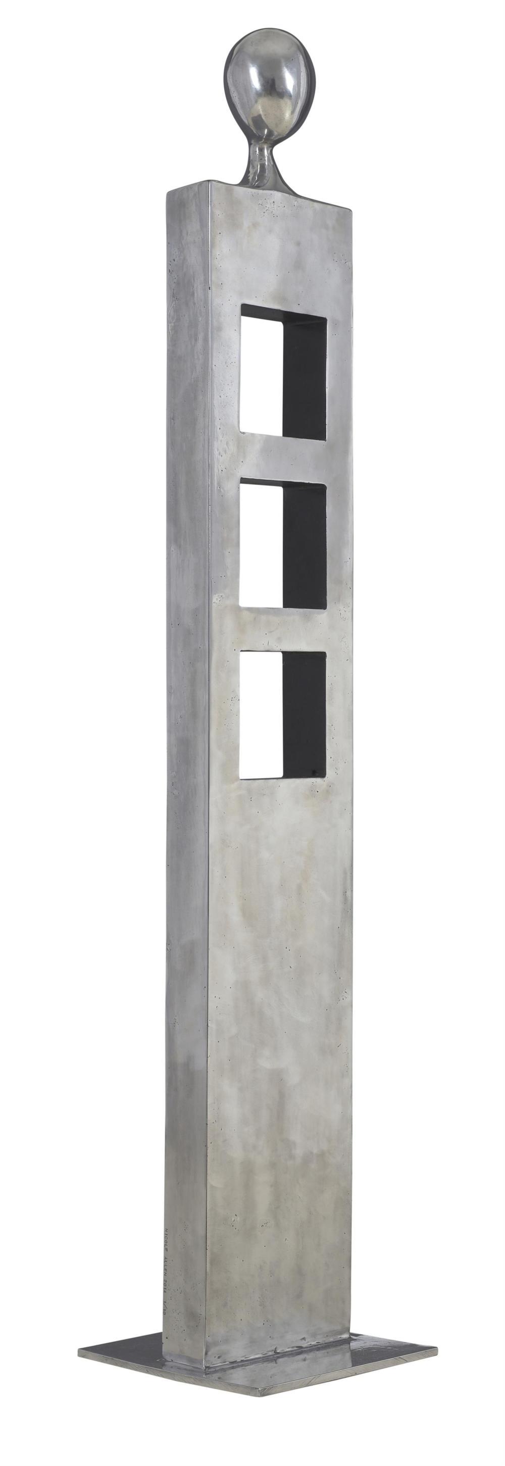Nicole Allen comparable auction result: nicole allen born 1967 squared away 2014 cast aluminium ed 1 10