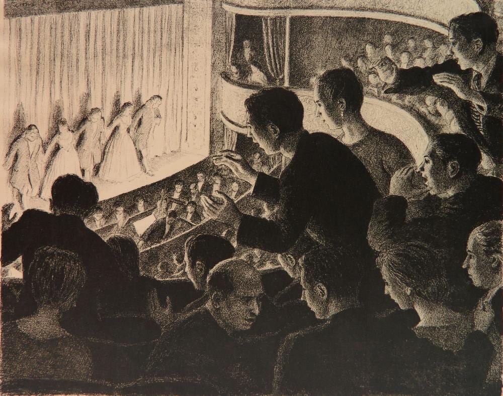 fermin rocker lithograph · Rachel Davis Fine Arts · 2020-08-22 Fermin Rocker comparable auction result: fermin rocker lithograph