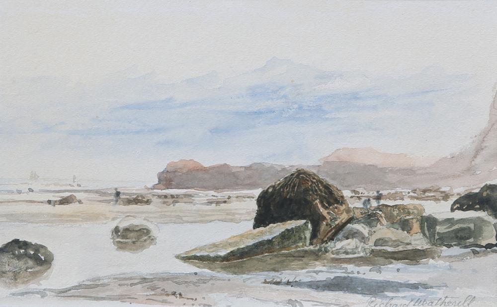 Richard Weatherill comparable auction result: richard weatherill 1844 1923 whitby signed in pencil watercolour fram