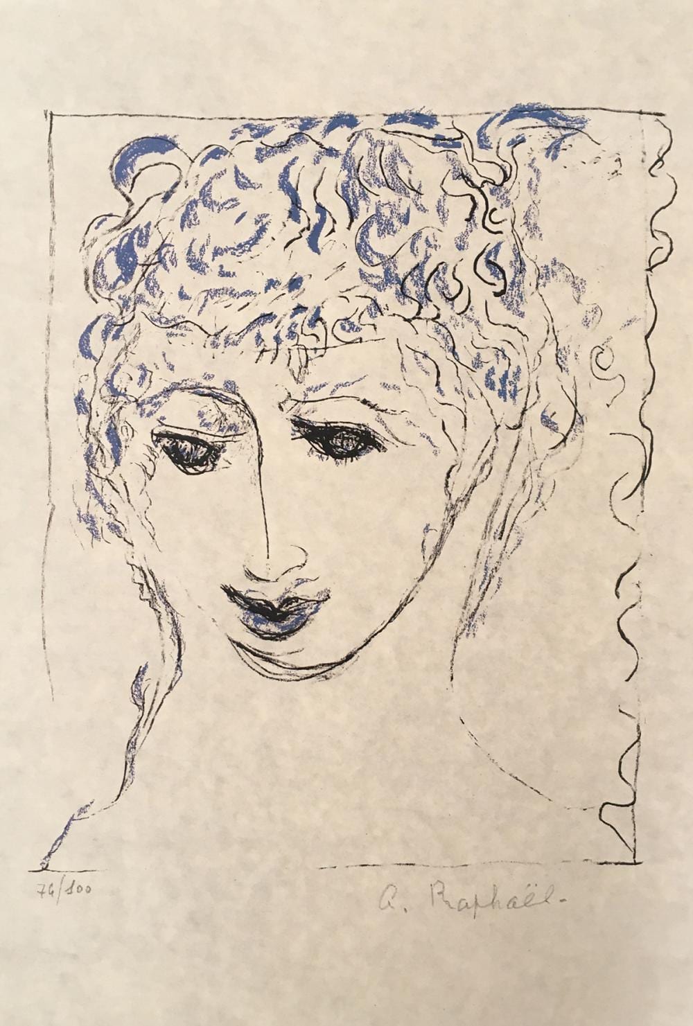 Antonietta Mafai comparable auction result: portrait