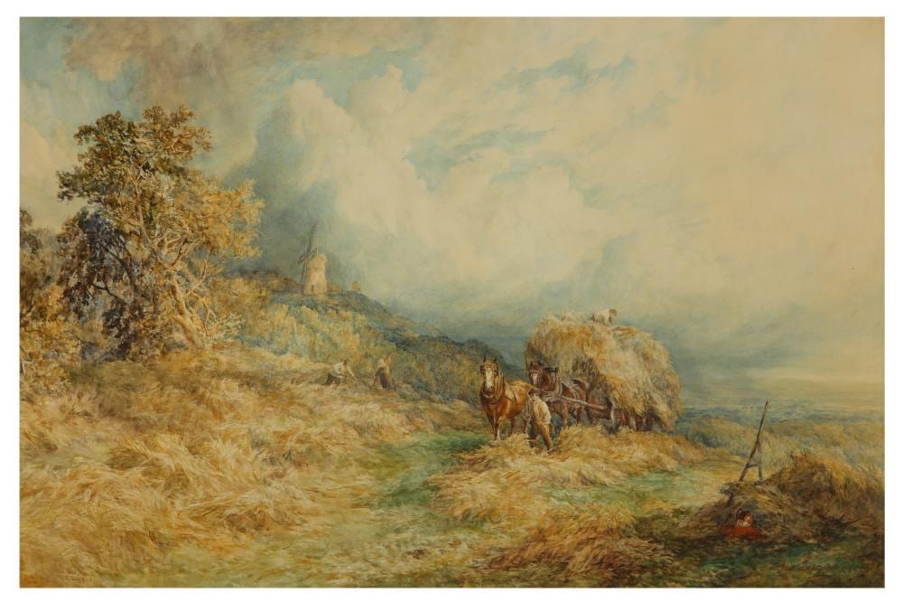 Edward George Handel Lucas comparable auction result: edward george handel lucas british 1861 1936