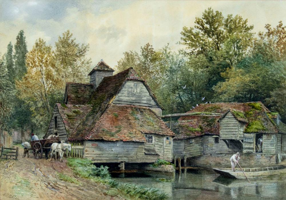 nathaniel everett green uk 1823 1899 watercolor painting antique · Broward Auction Gallery LLC · 2020-10-11 Nathaniel Everett Green comparable auction result: nathaniel everett green uk 1823 1899 watercolor painting antique