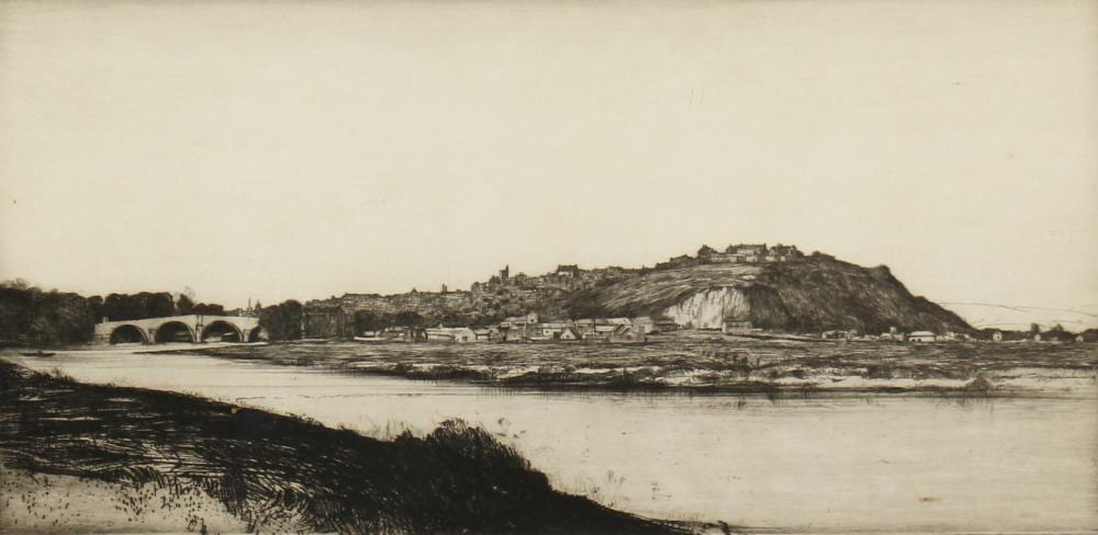 John George Mathieson comparable auction result: john george mathieson active 1918 1940 scottish stirling town etching signed in pencil 7 x 14