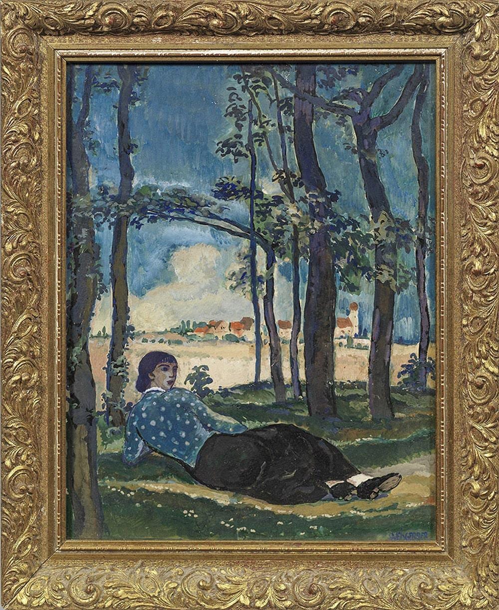 Albert Weisgerber comparable auction result: albert weisgerber