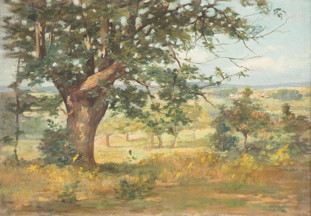 Emile Charles Dameron comparable auction result: landschaft